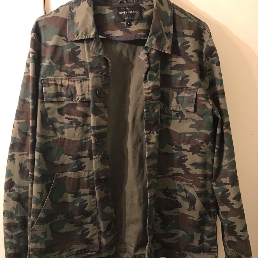 River Island Camouflage Jacket